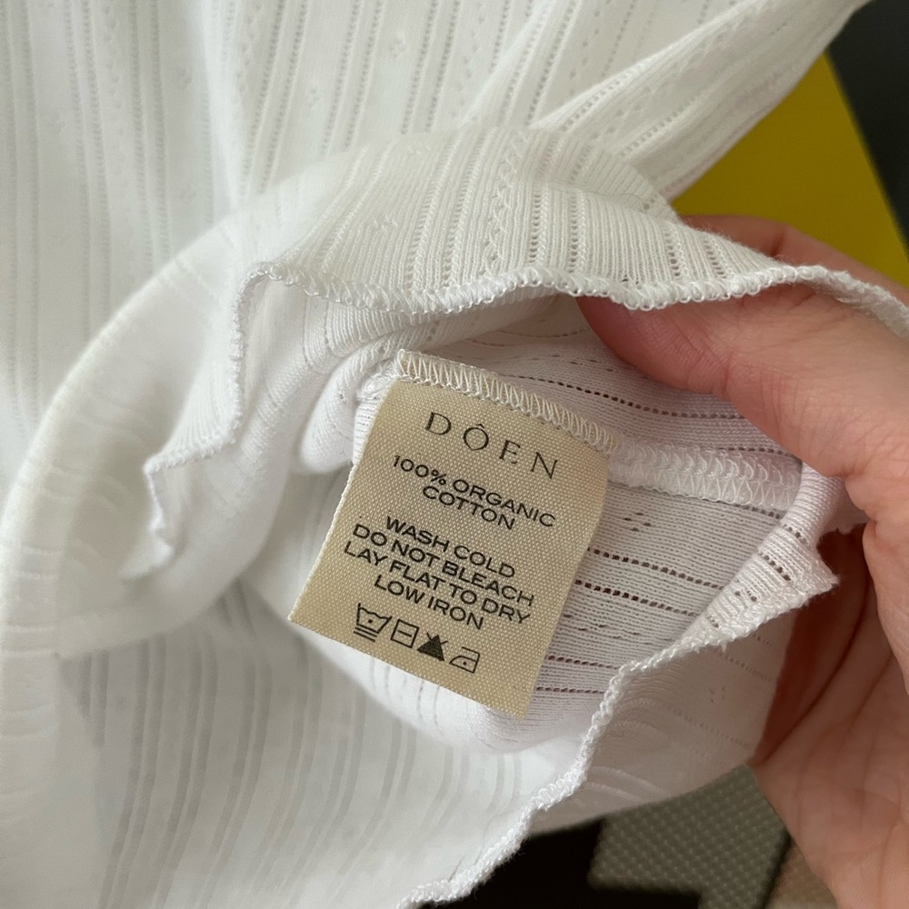 SOLD / Price firm NWOT Doen Vivi tee in salt - Picture 7 of 9
